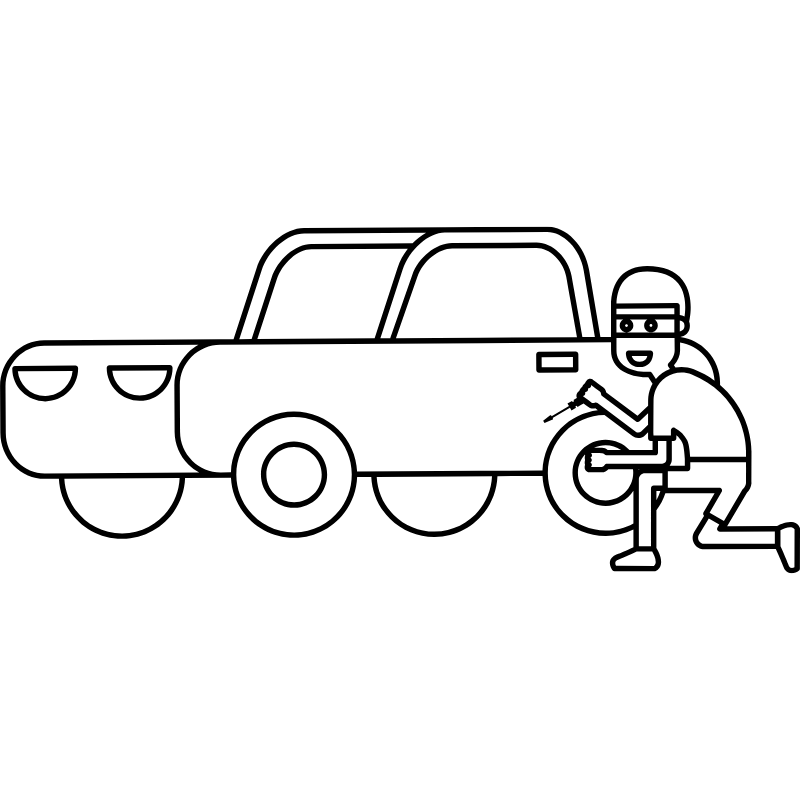 Robo de <br> Autopartes