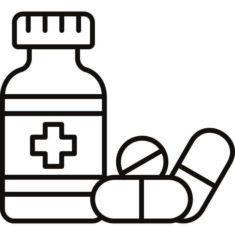 Medicamentos <br>y Tratamientos